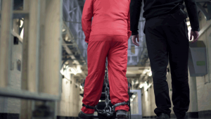 Police display two Australian men charged for drug possession in shackles