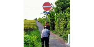 Canggu-Pererenan shortcut will be closed at night.